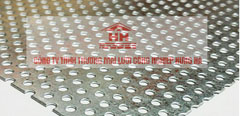 Tôn inox đột lỗ - Cửa Hàng Lưới Inox Kiên Hà